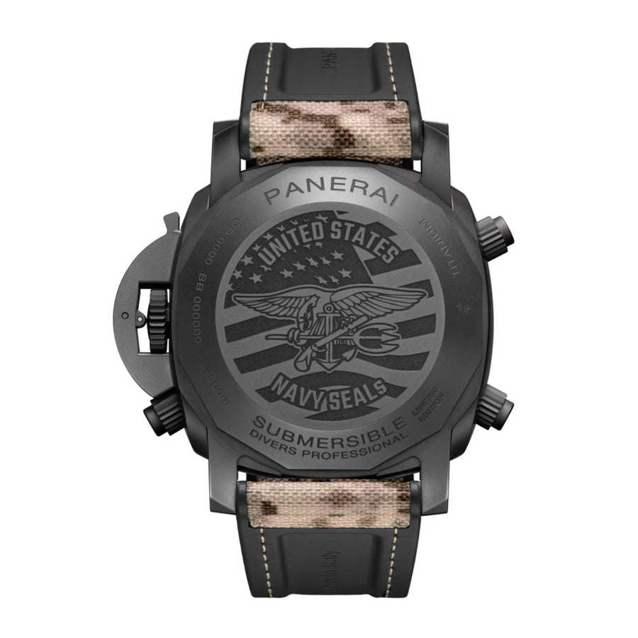 Panerai Submersible Chrono Navy SEALs Titanio - PAM01521