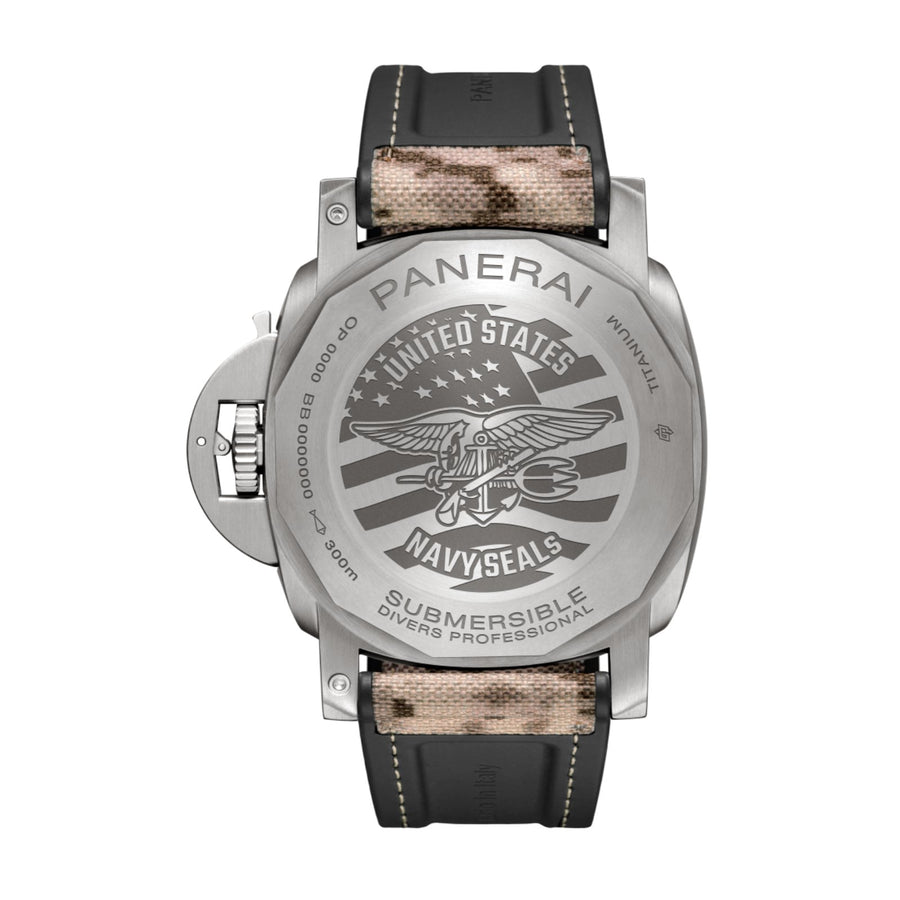 Panerai Submersible Navy SEALs Titanio - PAM01669