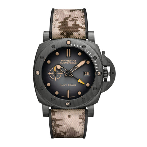 Panerai Submersible QuarantaQuattro GMT Navy SEALs Carbotech™-Panerai Submersible QuarantaQuattro GMT Navy SEALs Carbotech™ - PAM01513