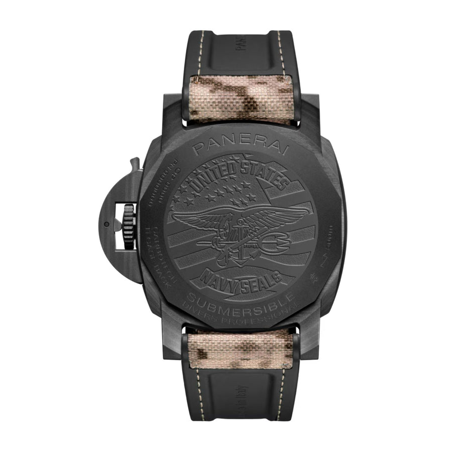 Panerai Submersible QuarantaQuattro GMT Navy SEALs Carbotech™ - PAM01513