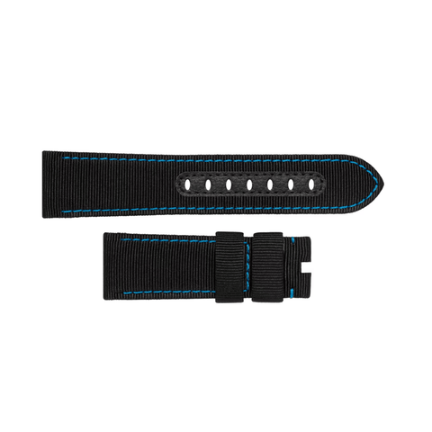 Panerai Textile Black Strap 24/22mm-Panerai Textile Black Strap 24/22mm - MXE0M6N4