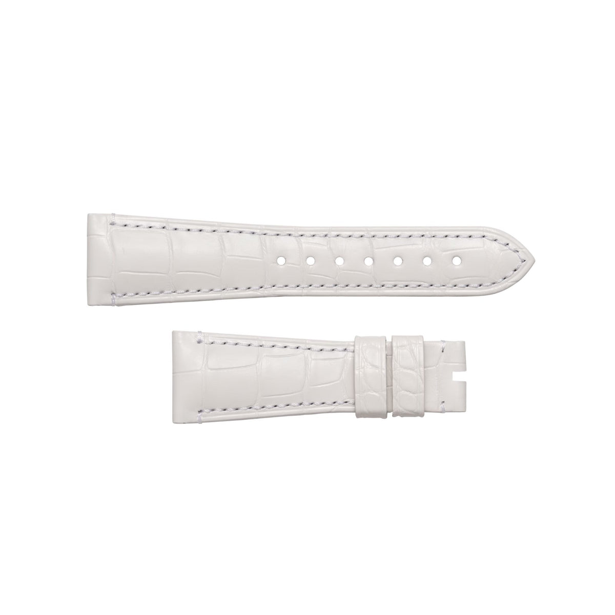 Panerai White Alligator Strap 20/18mm QR - MXE0HJZW