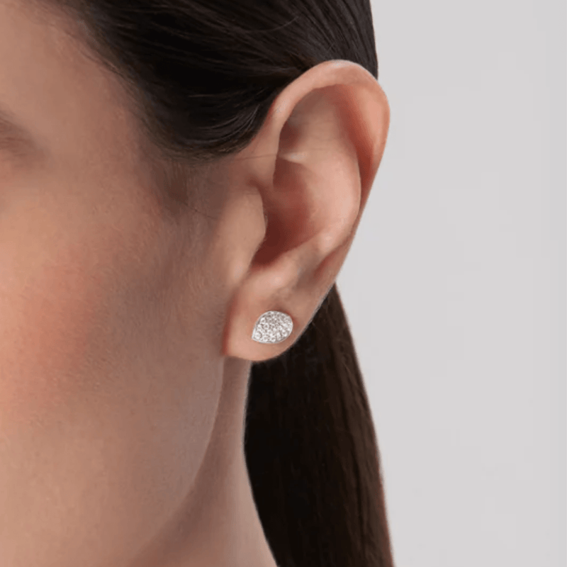 Pasquale Bruni Petit Garden Leaf Stud Earrings-Pasquale Bruni Petit Garden Earrings - 15365B