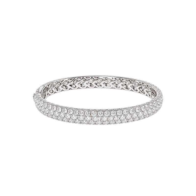Pave Diamond Eternity Bangle-Pave Diamond Eternity Bangle - CH Premier
