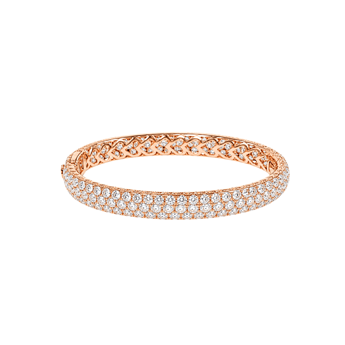 Pave Diamond Eternity Bangle - CH Premier