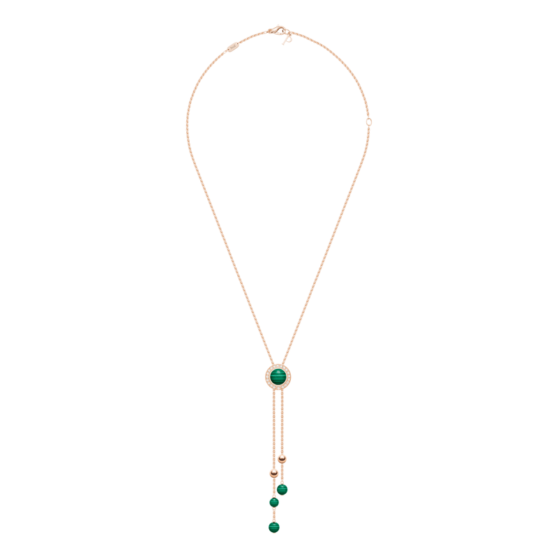 Piaget Possession Malachite Diamond Pendant-Piaget Possession Malachite Diamond Pendant G33PE300