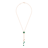 Piaget Possession Malachite Diamond Pendant-Piaget Possession Malachite Diamond Pendant G33PE300