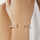 Piaget Possession Open Bangle Bracelet-Piaget Possession Open Bangle Bracelet - G36PV416