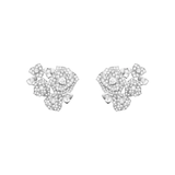 Piaget Rose Diamond Earrings-Piaget Rose Diamond Earrings G38U0090