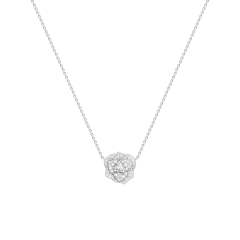 Piaget Rose Diamond Pendant-Piaget Rose Diamond Pendant G33U0973