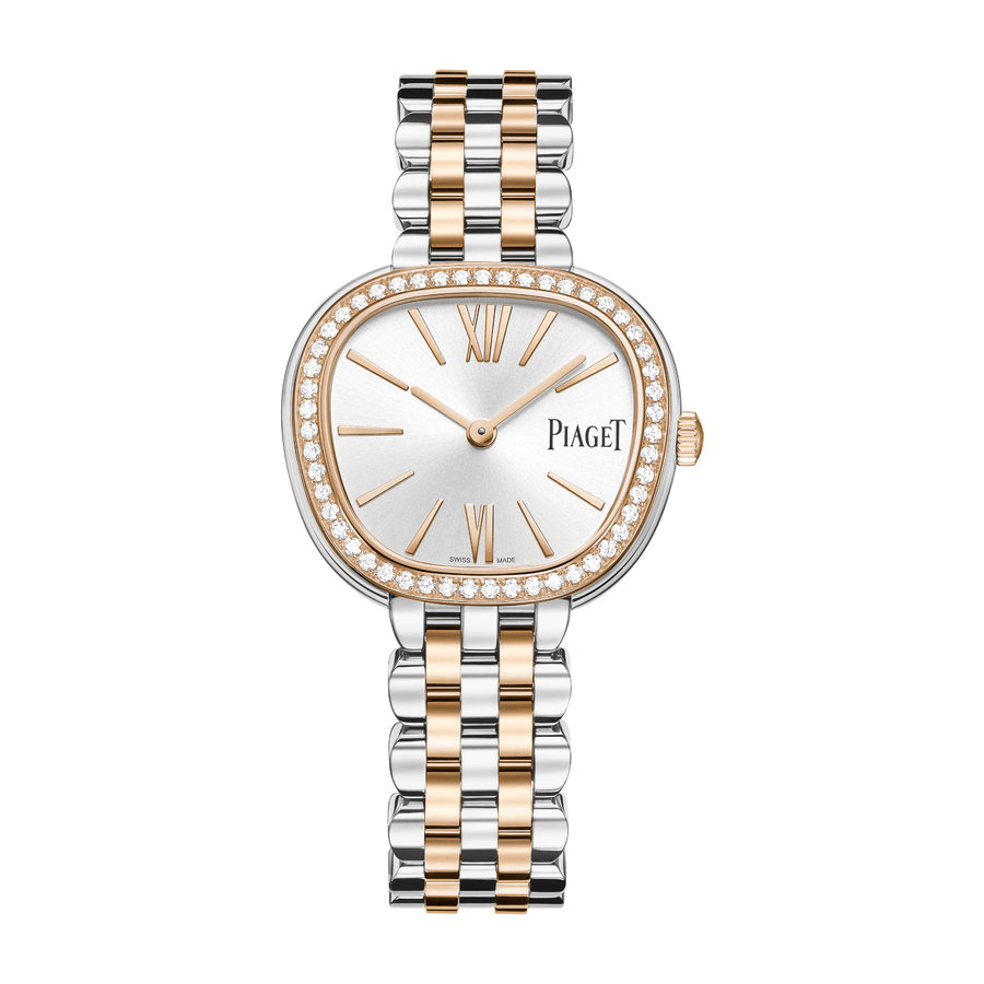 Piaget Sixtie Steel Rose Gold Watch - G0A51301