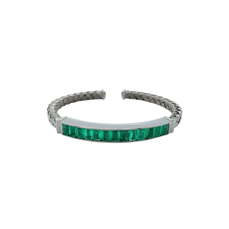 Piranesi Emerald Bracelet-Piranesi Emerald Bracelet B4654-16