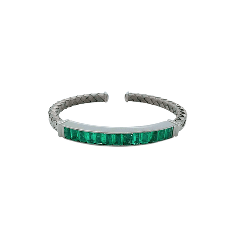 Piranesi Emerald Bracelet-Piranesi Emerald Bracelet B4654-16