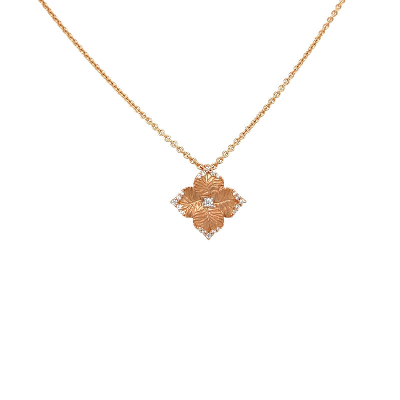 Piranesi Fiore Small Flower Necklace-Piranesi Fiore Small Flower Necklace - P1519 - 25