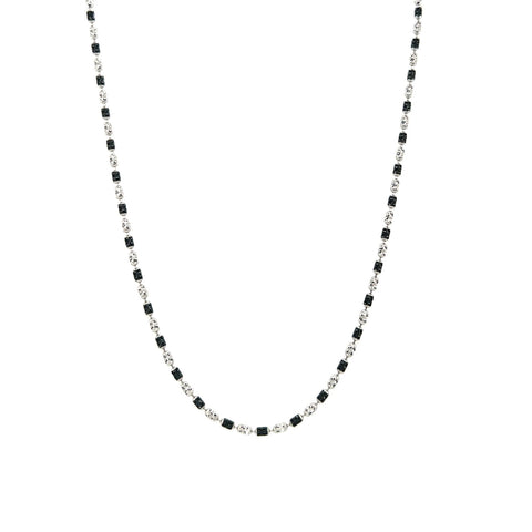 Platinum and Black Rhodium Chain-Platinum and Black Rhodium Chain - 9NKEY00471