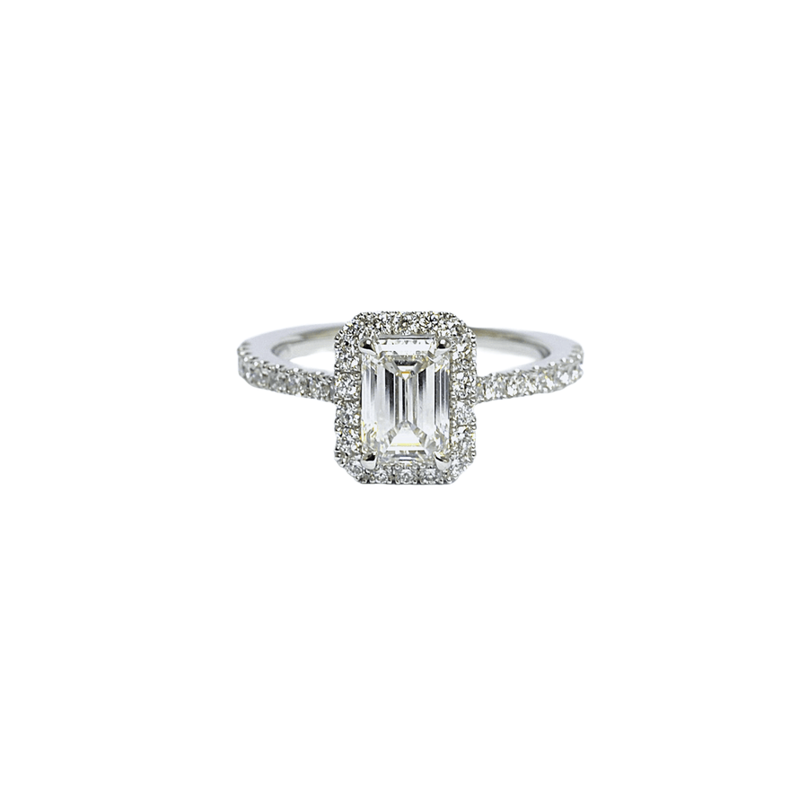 Platinum Diamond Ring - DRUJD00554