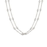 Platinum Diamond Station Chain-Platinum Diamond Station Chain DNUJD00661