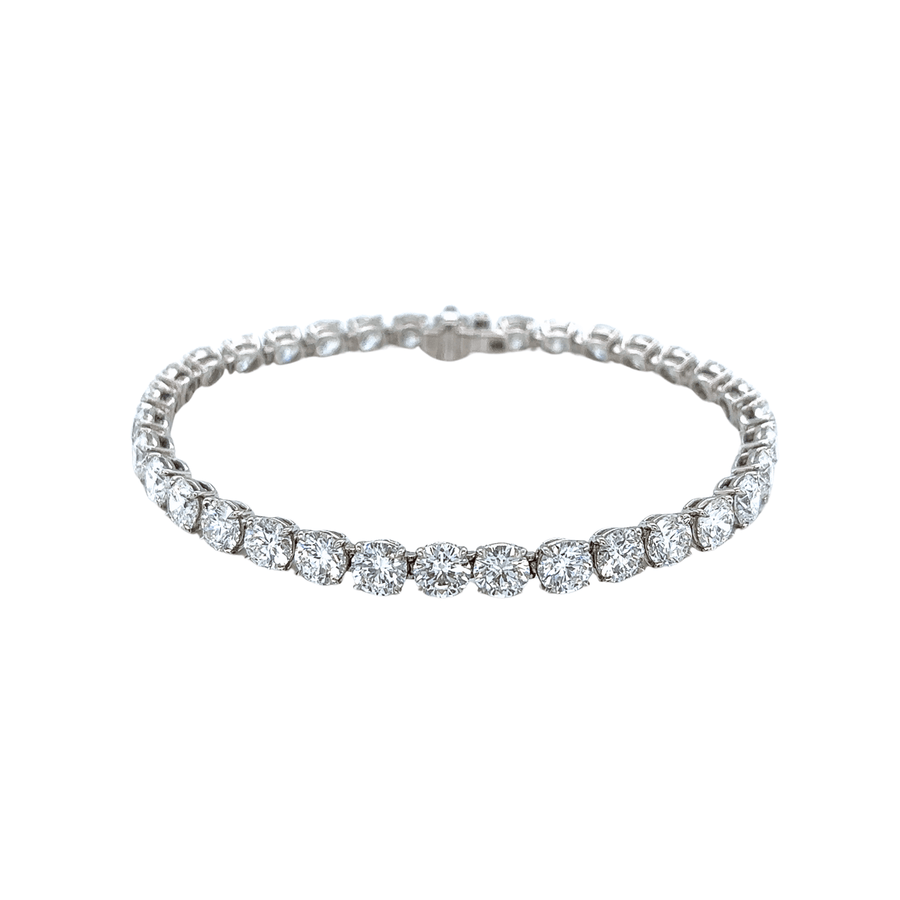Platinum Diamond Tennis Bracelet - DBDEH02142