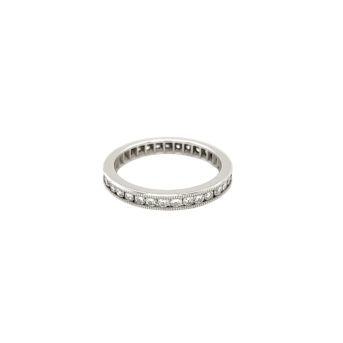 Platinum Eternity Diamond Band - DRARM00073