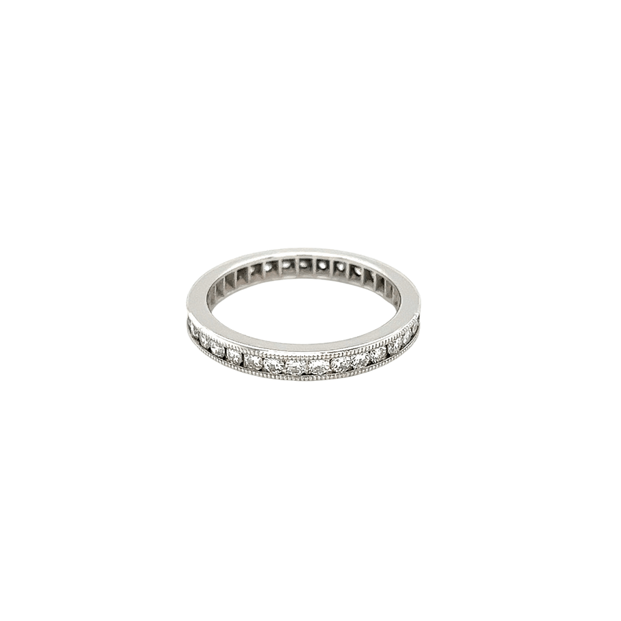 Platinum Eternity Diamond Band - DRARM00082