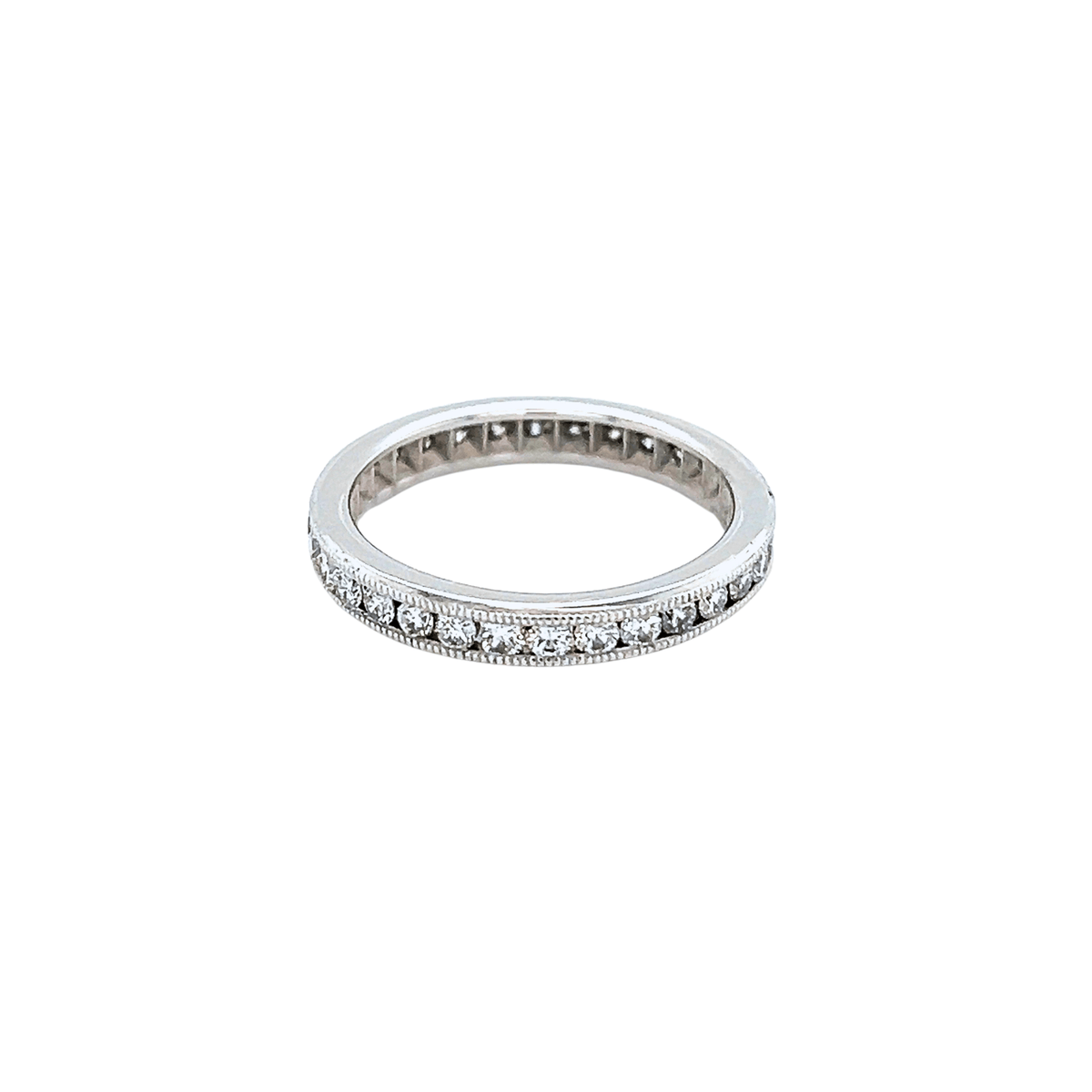 Platinum Eternity Diamond Band - DRARM00273