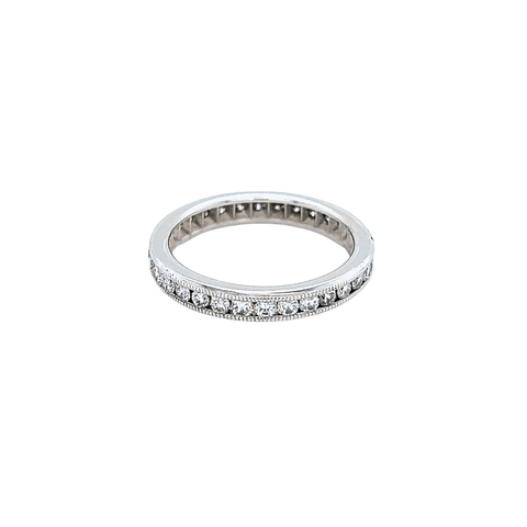 Platinum Eternity Diamond Band-Platinum Eternity Diamond Band - DRARM00273