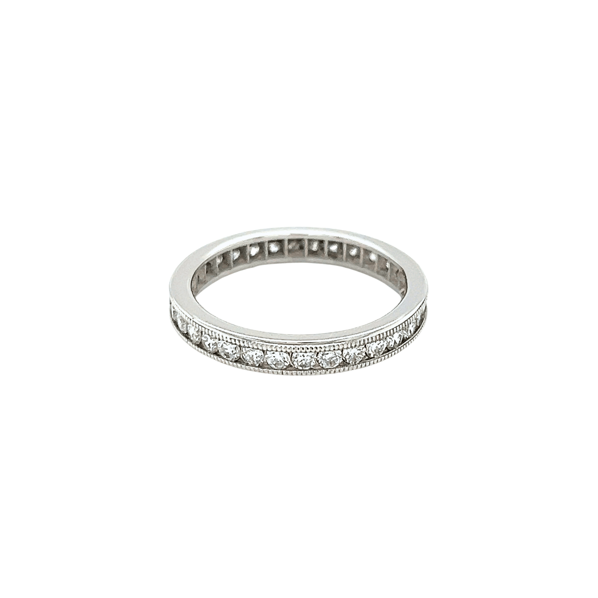 Platinum Eternity Diamond Band - DRARM00323