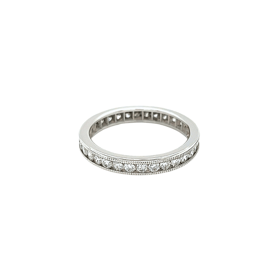 Platinum Eternity Diamond Band - DRARM00323