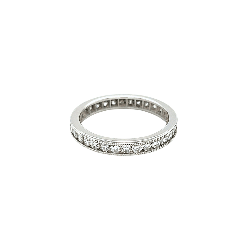 Platinum Eternity Diamond Band-Platinum Eternity Diamond Band - DRARM00323