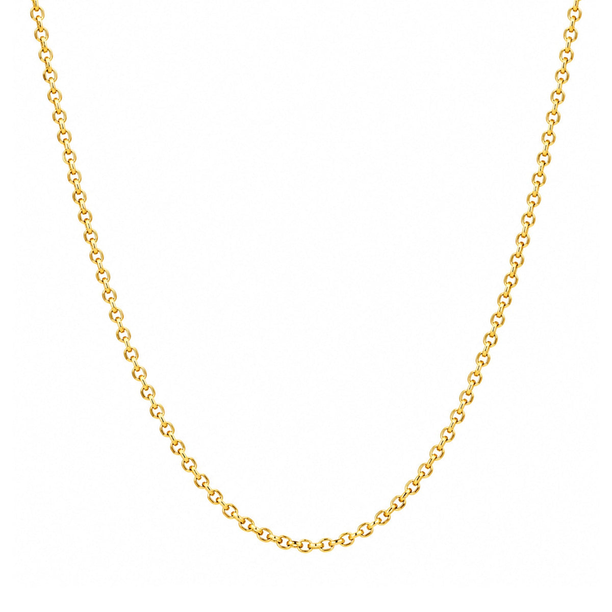 Platinum Gold Chain 24"