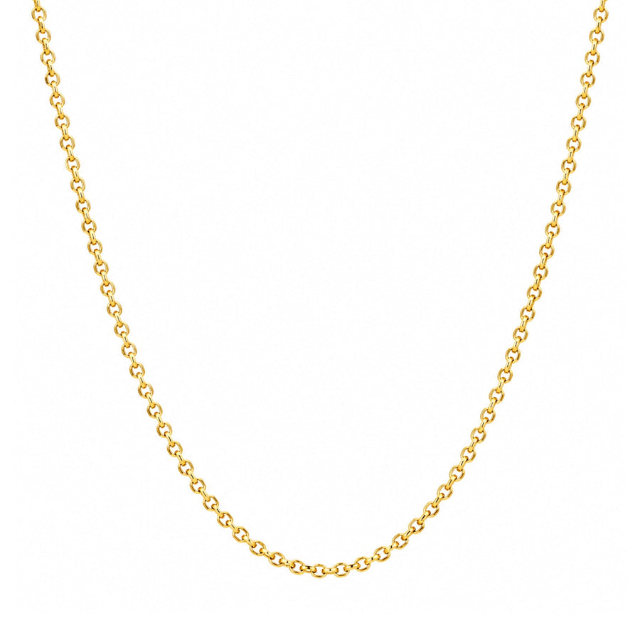 Platinum Gold Chain 24"