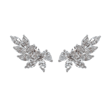 Platinum Ophelia Diamond Earrings-Platinum Ophelia Diamond Earrings - DEDEH00037