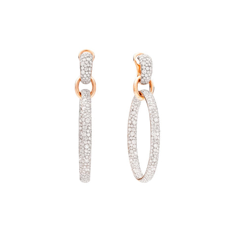 Pomellato Iconica Earrings-Pomellato Iconica Earrings - POC2063 - O7WHR - DB000