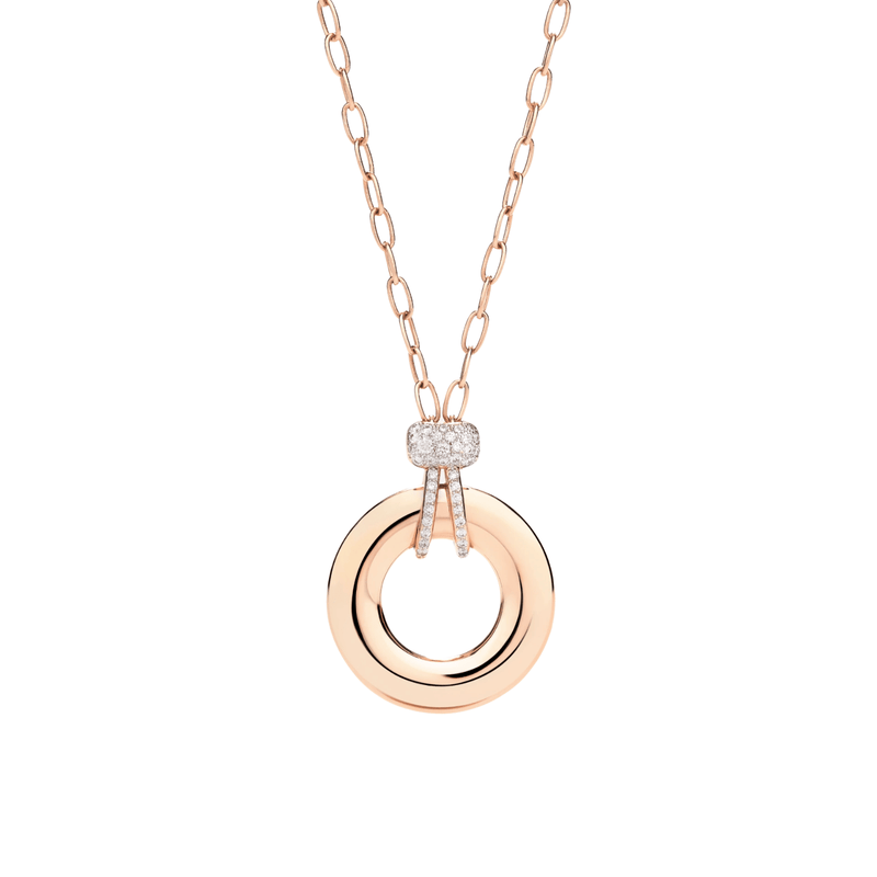 Pomellato Iconica Necklace with Pendant-Pomellato Iconica Necklace with Pendant - PCC4040 - O7WHR - DB000