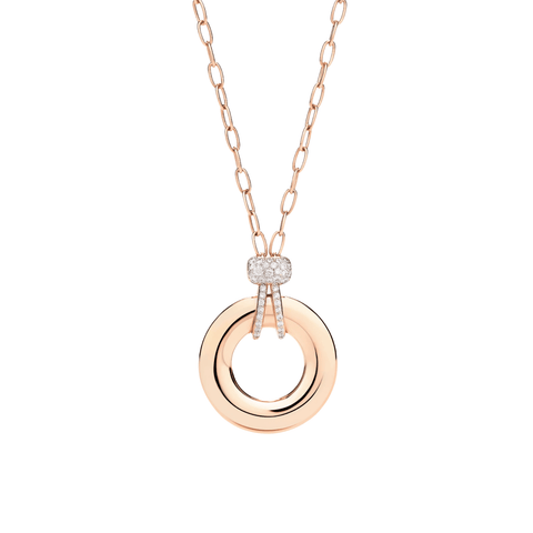 Pomellato Iconica Necklace with Pendant-Pomellato Iconica Necklace with Pendant - PCC4040 - O7WHR - DB000