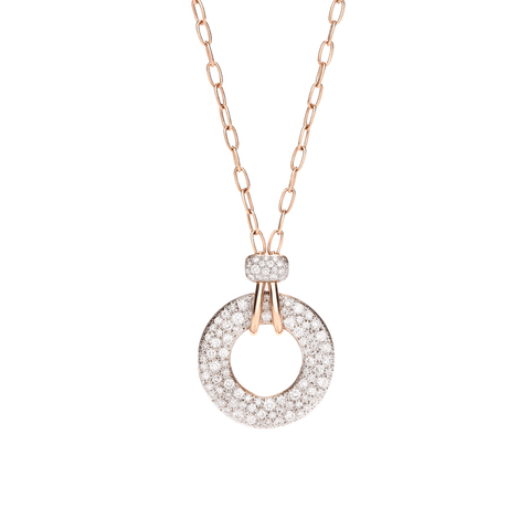 Pomellato Iconica Necklace with Pendant-Pomellato Iconica Necklace with Pendant - PCC4042 - O7WHR - DB000