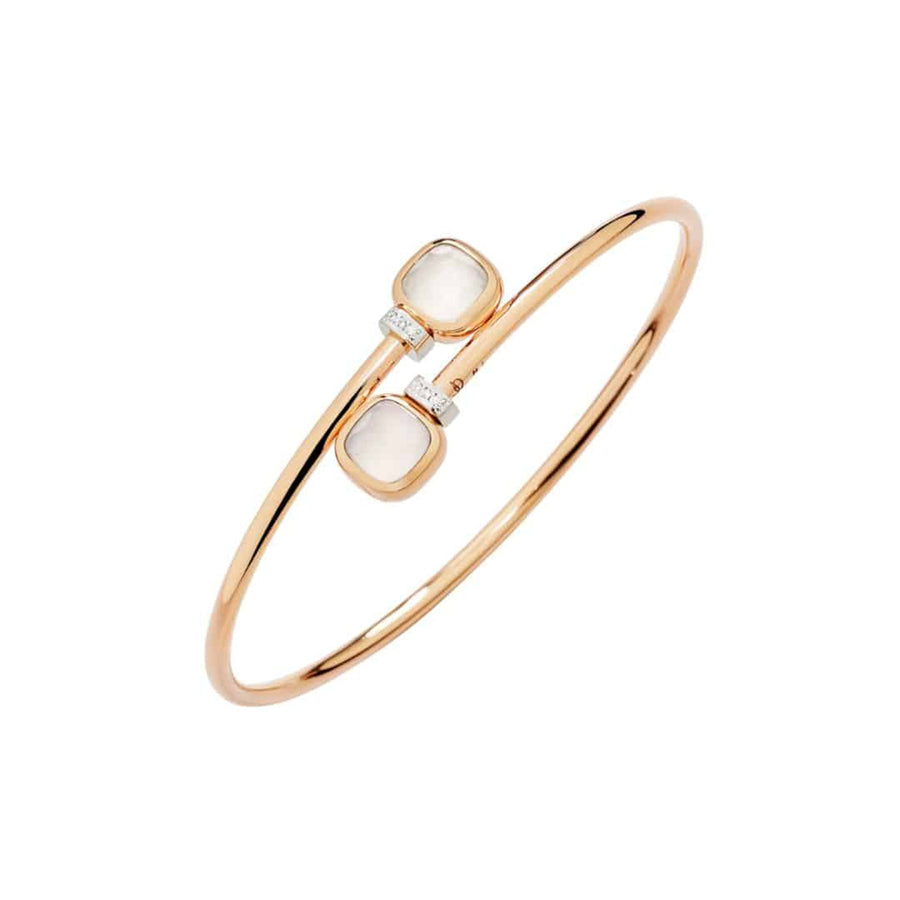 Pomellato Nudo Mini Bangle - PBC5020-O6WHR-DBQLT