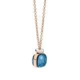 Pomellato Nudo Mini Necklace with Pendant-Pomellato Nudo Mini Necklace with Pendant - PCC5020 - O6WHR - DB0TL