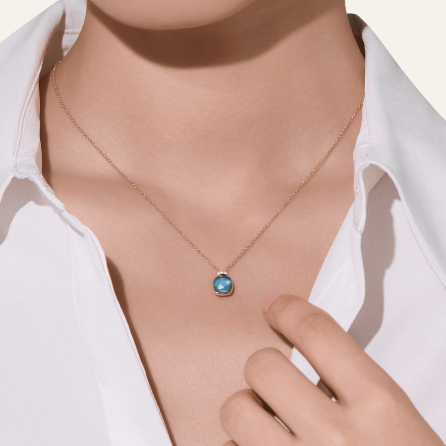 Pomellato Nudo Mini Necklace with Pendant - PCC5020 - O6WHR - DB0TL