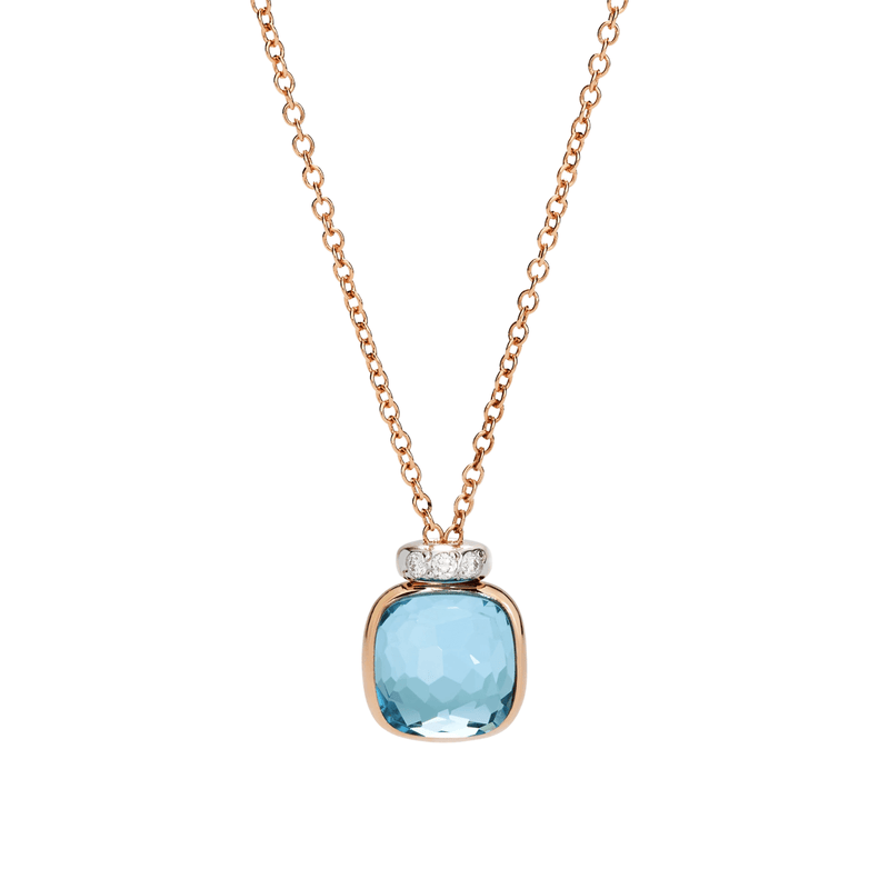 Pomellato Nudo Mini Necklace with Pendant-Pomellato Nudo Mini Necklace with Pendant - PCC5020 - O6WHR - DB0YY