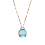 Pomellato Nudo Mini Necklace with Pendant-Pomellato Nudo Mini Necklace with Pendant - PCC5020 - O6WHR - DB0YY