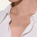 Pomellato Nudo Mini Necklace with Pendant-Pomellato Nudo Mini Necklace with Pendant - PCC5020 - O6WHR - DB0YY