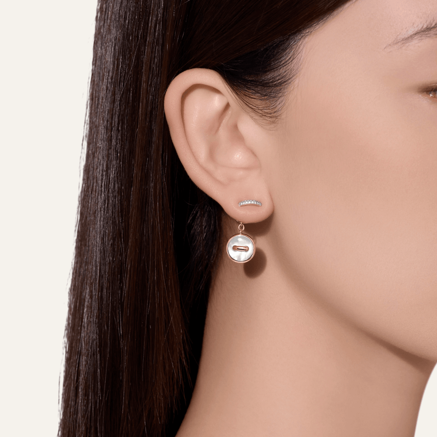 Pomellato Pom Pom Dot Reversible Earrings - POC5030 - O7WHR - DB0MY