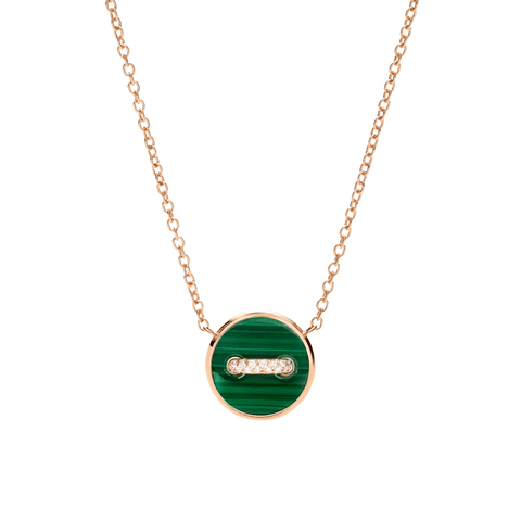 Pomellato Pom Pom Dot Reversible Necklace with Pendant-Pomellato Pom Pom Dot Reversible Necklace with Pendant - PCC4030 - O7000 - DB0MY