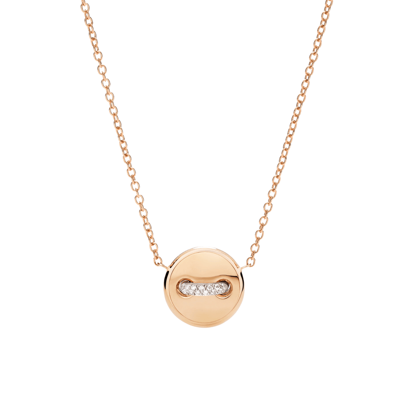 Pomellato Pom Pom Dot Reversible Necklace With Pendant-Pomellato Pom Pom Dot Reversible Necklace With Pendant - PCC5031 - O7WHR - DB0TU