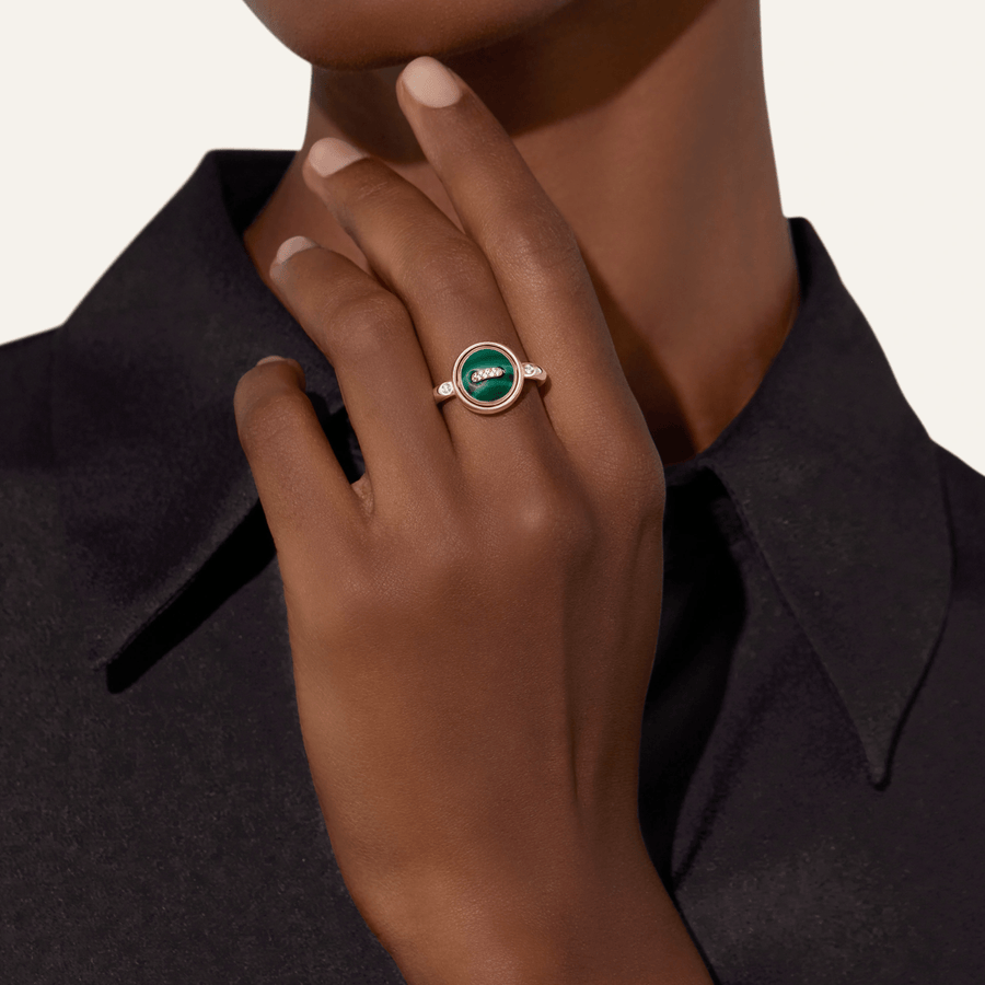 Pomellato Pom Pom Dot Reversible Ring - PAC5030 - O7000 - BMPMY