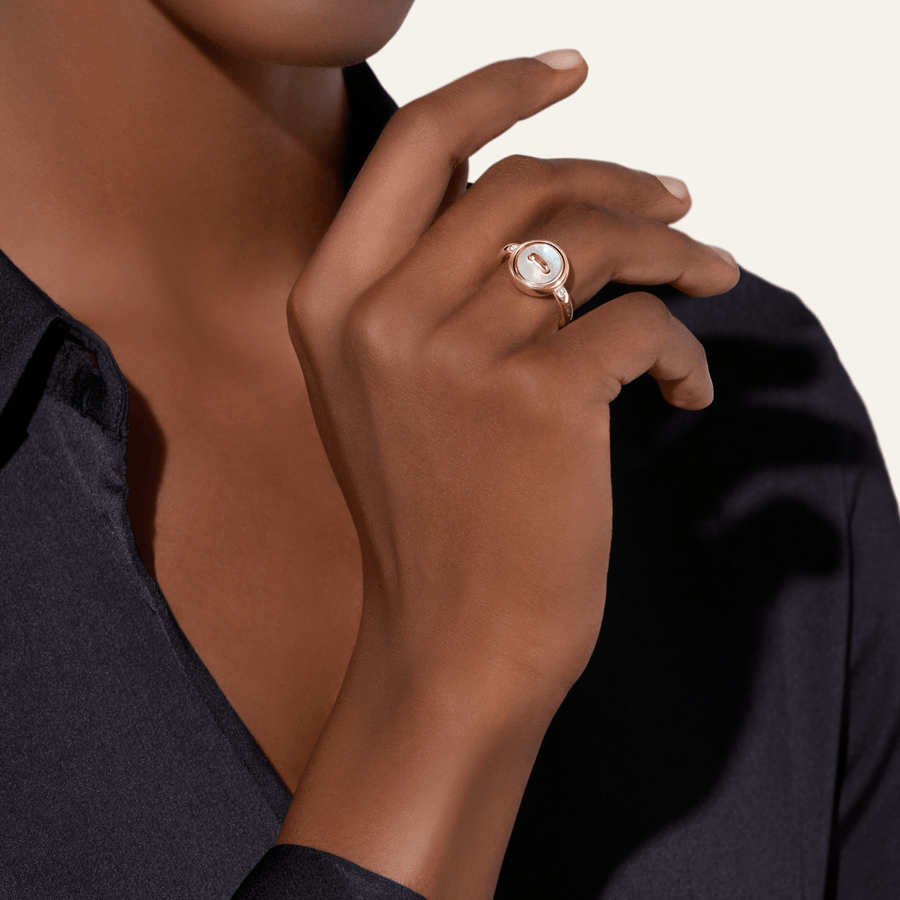 Pomellato Pom Pom Dot Reversible Ring - PAC5030 - O7000 - BMPMY