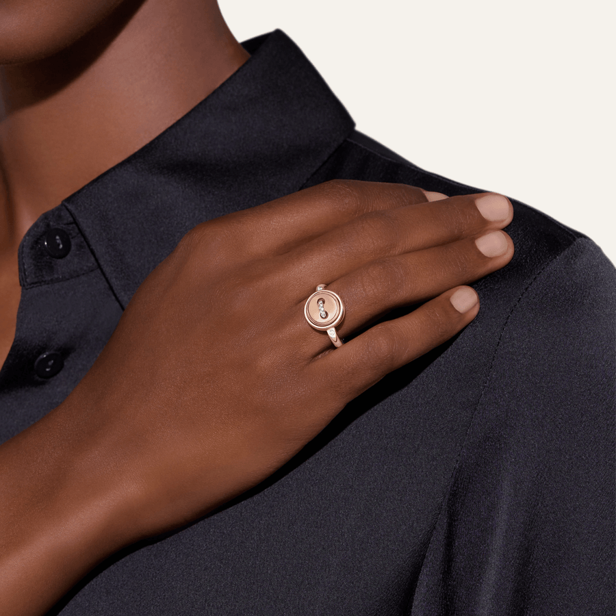 Pomellato Pom Pom Dot Reversible Ring - PAC5031 - O7WHR - DB0TU