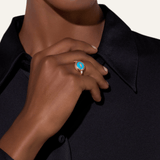 Pomellato Pom Pom Dot Reversible Ring-Pomellato Pom Pom Dot Reversible Ring - PAC5031 - O7WHR - DB0TU