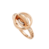 Pomellato Pom Pom Dot Reversible Ring-Pomellato Pom Pom Dot Reversible Ring - PAC5031 - O7WHR - DB0TU